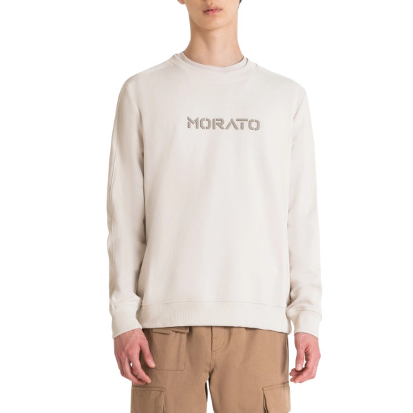 ANTONY MORATO sudadera cuello redondo relaxed fit logo print per Home