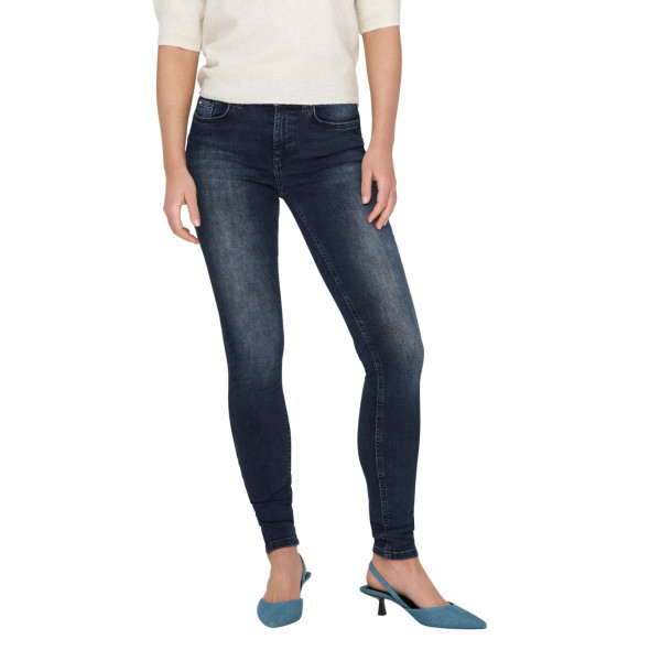 ONLY vaqueros ONLBLUSH MID SKINNY DNM REA409 NOOS para Mujer