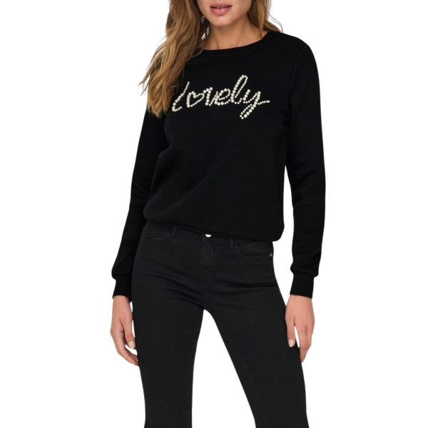 ONLY Sudadera ONLAMY LIFE L/S O-NECK PEARL SWT para Mujer