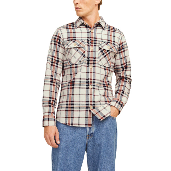 JACK & JONES camisa manga larga JJEDARREN OVERSHIRT LS NOOS para Hombre