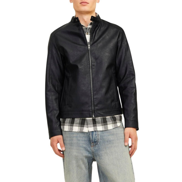 JACK & JONES chaqueta polipiel JJEDYLAN CLEAN PU JACKET NOOS para Hombre